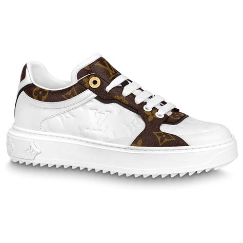 louis vuitton time out trainers white|reworked lv.